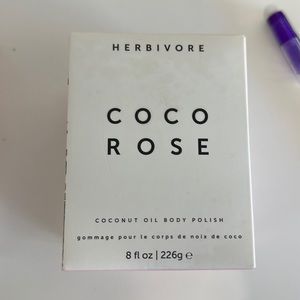 Herbivore coco rose oil body polisher
